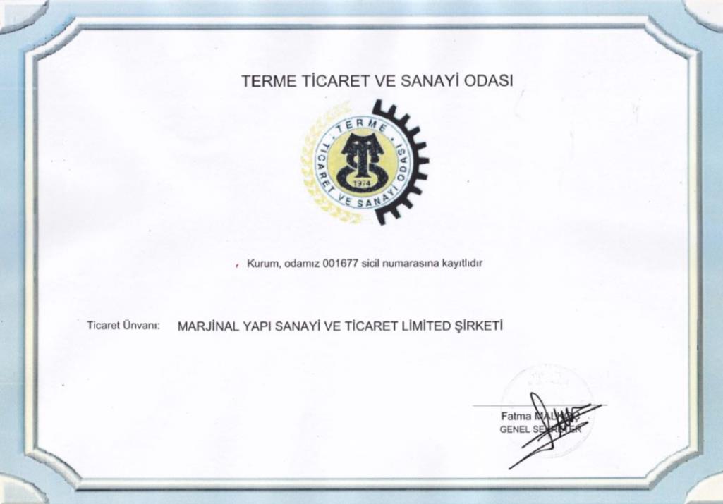 Ticaret Odası Kayıt